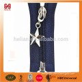 Stylish Nylon Zipper with fancy star slider 5# Open-end /High Quality Zipper for women shoes